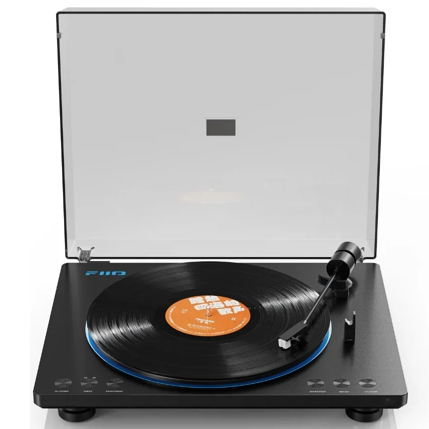 FiiO TT13 Fully Automatic Wireless Bluetooth Belt-Drive Turntable - Black