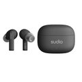 Sudio A1 Pro Wireless Bluetooth On-Ear Earphone with Mic - Black