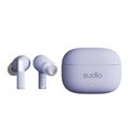 Sudio A1 Pro Wireless Bluetooth On-Ear Earphone with Mic - Purple