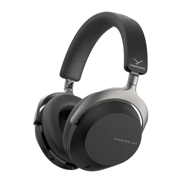 Beyerdynamic AVENTHO 300 Dolby Atmos Wired/Wireless Bluetooth Noise-Cancelling Over-Ear Headphone with Mic - Black