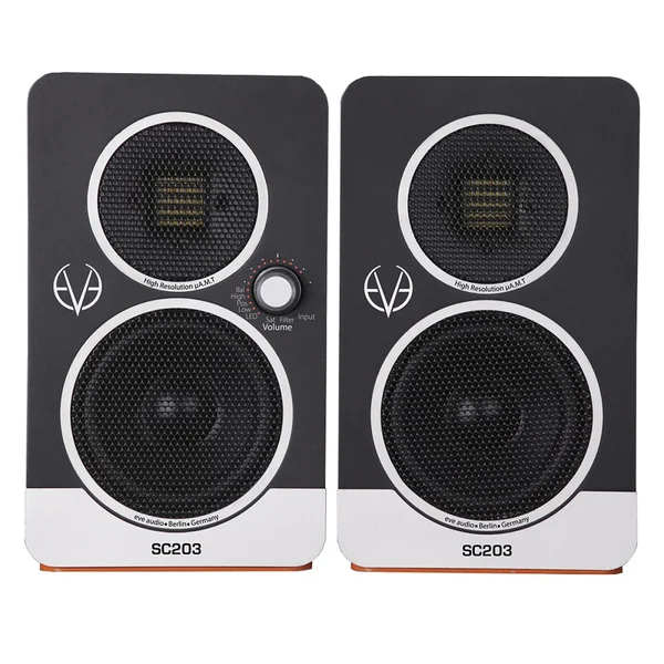 EVE Audio SC203 Studio Monitoring Wired Desktop Bookshelf Speakers