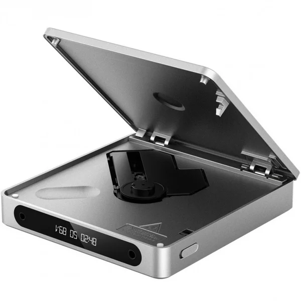 FiiO DM13 Wireless Bluetooth Portable CD Player, Ripper & Transport - Silver