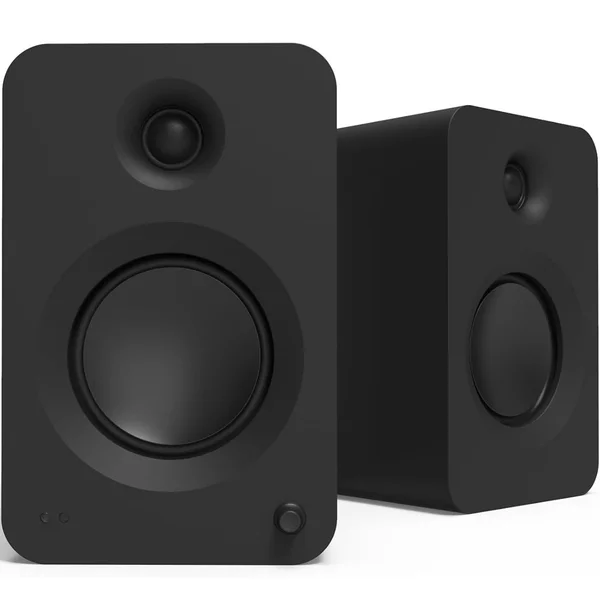 Kanto REN Wireless Bluetooth Desktop Bookshelf Speakers (with HDMI) - Matte Black