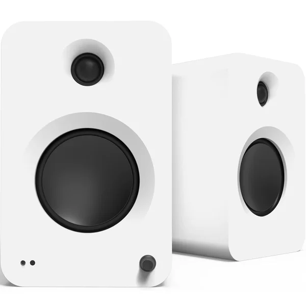 Kanto REN Wireless Bluetooth Desktop Bookshelf Speakers (with HDMI) - Matte White