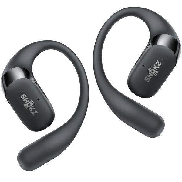 Shokz OpenFit 2 True Wireless Bluetooth Air Conduction Open-Ear Earphone with Mic - Black Shokz OpenFit 2 True Wireless Bluetooth Air Conduction Open-Ear Earphone with Mic - Black