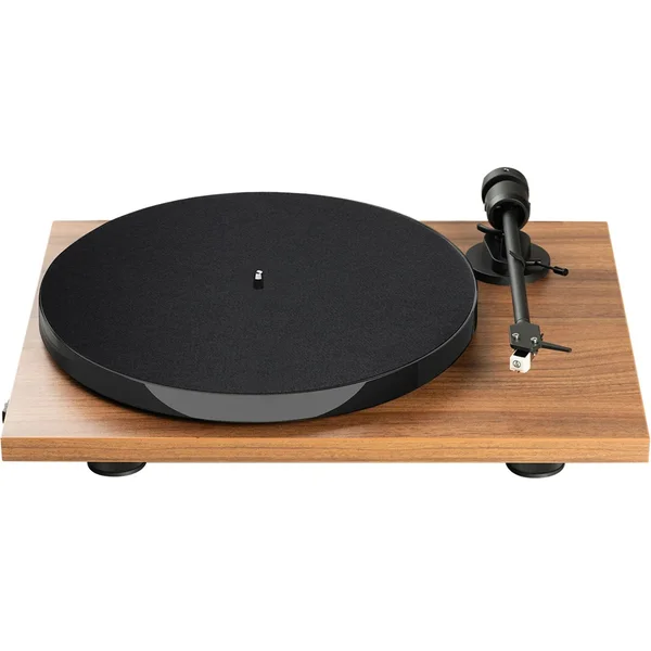 Pro-Ject E1 BT Fully Manual Wireless Bluetooth Belt-Drive Turntable (with Audio-Technica AT3600L Cartridge) - Walnut
