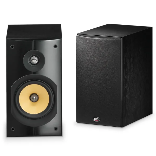 PSB Imagine XB 2-Way Passive Desktop Bookshelf Speakers - Black Ash