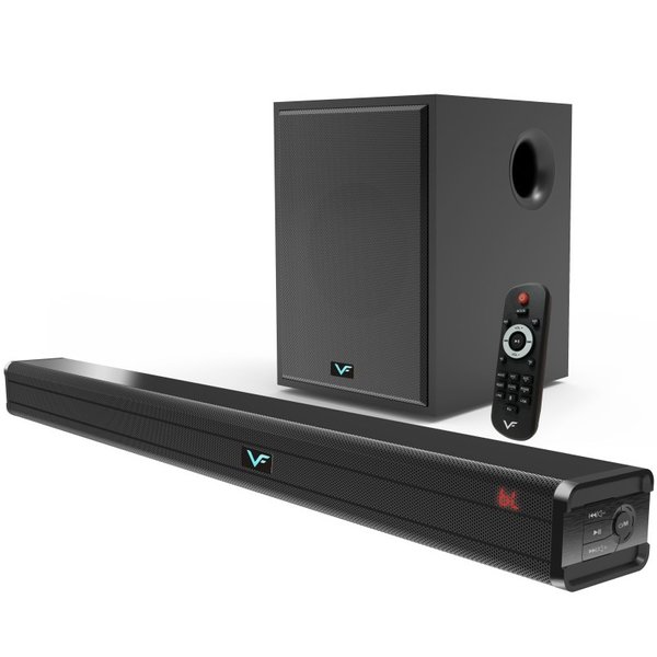 Vinnfier Hyperbar 505 BTRW Wireless Bluetooth Soundbar Speaker with Wireless Subwoofer Vinnfier Hyperbar 505 BTRW Wireless Bluetooth Soundbar Speaker with Wireless Subwoofer