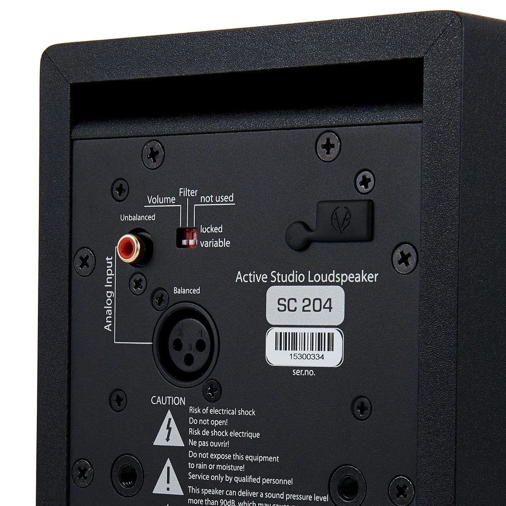 EVE Audio SC204 Studio Monitoring Wired Desktop Bookshelf Speakers