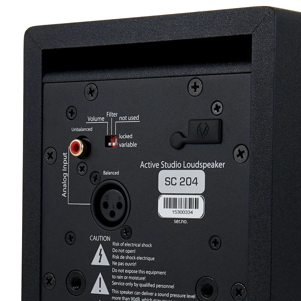 EVE Audio SC204 Studio Monitoring Wired Desktop Bookshelf Speakers