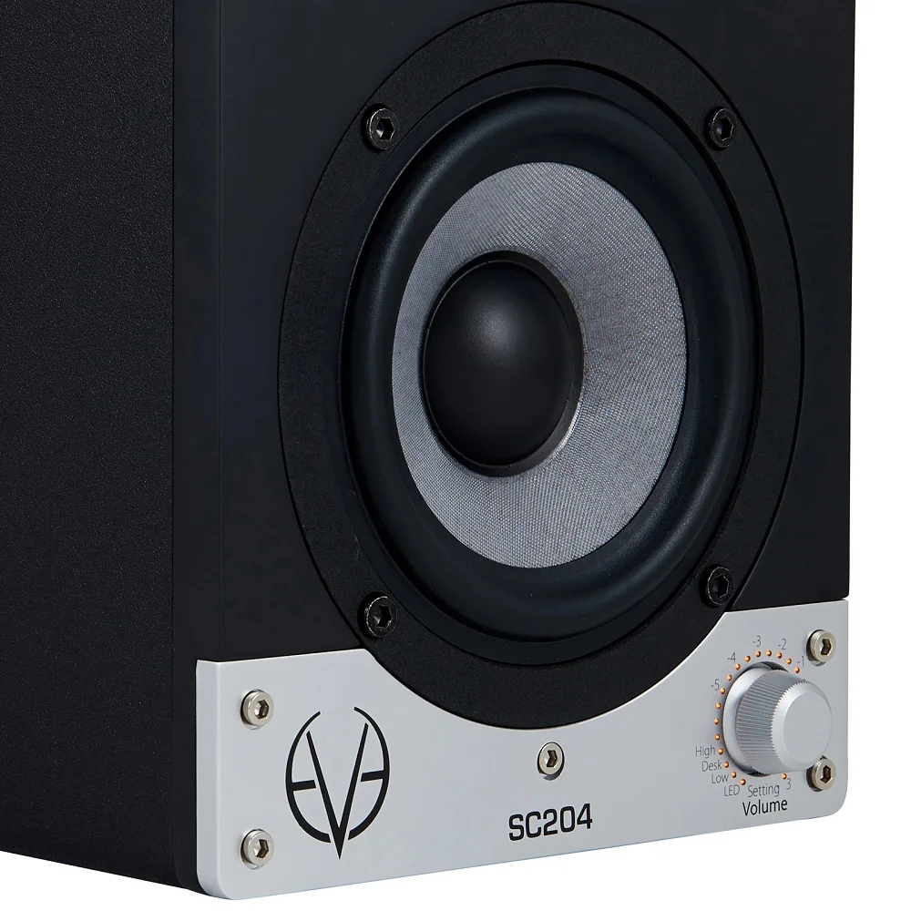 EVE Audio SC204 Studio Monitoring Wired Desktop Bookshelf Speakers