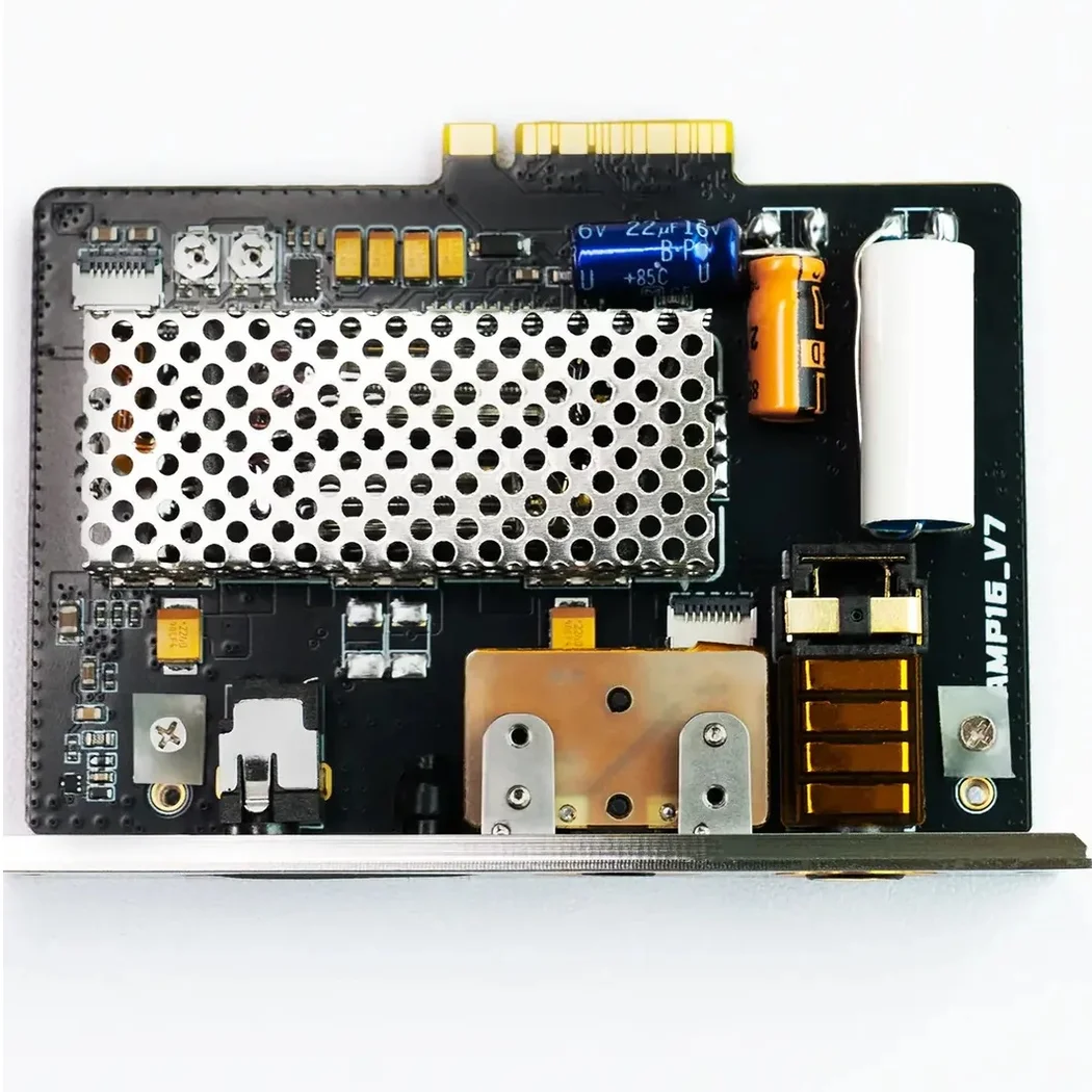 iBasso AMP16 4.4mm Balanced + 3.5mm SE Dual Raytheon JAN6418 Vacuum Tubes Amplifier Card for iBasso DX340