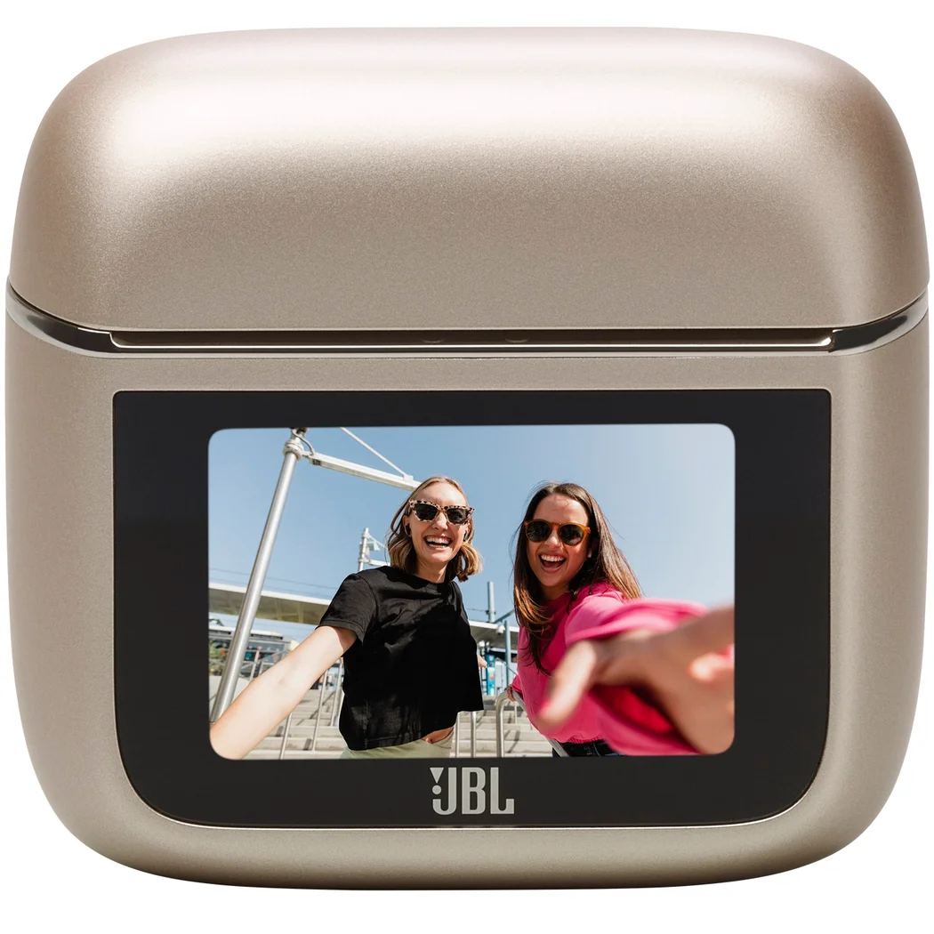 JBL Tour Pro 3 2-Driver Hybrid True Wireless Bluetooth Noise-Cancelling In-Ear Earphone with Mic - Latte