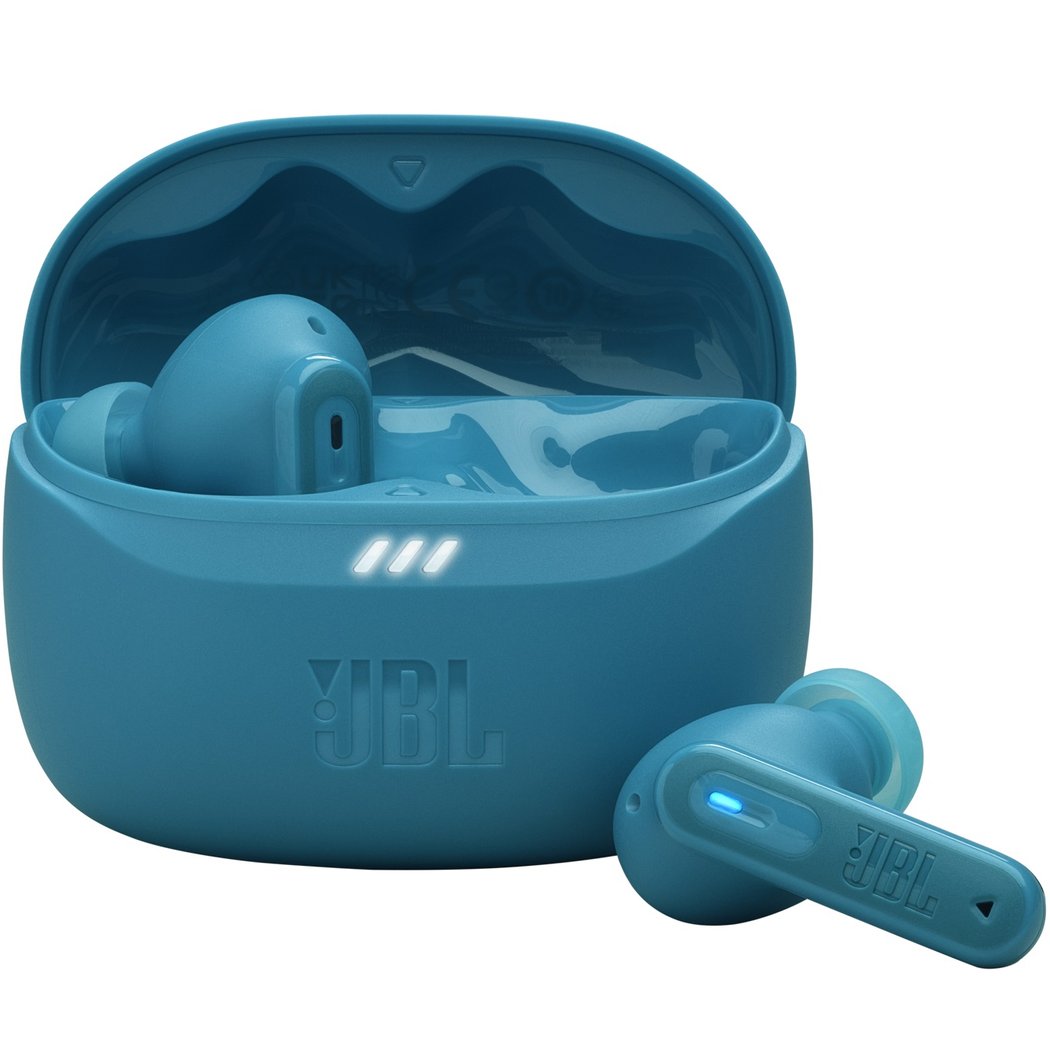JBL Tune Beam 2 True Wireless Bluetooth Noise-Cancelling In-Ear Earphone with Mic - Turquoise