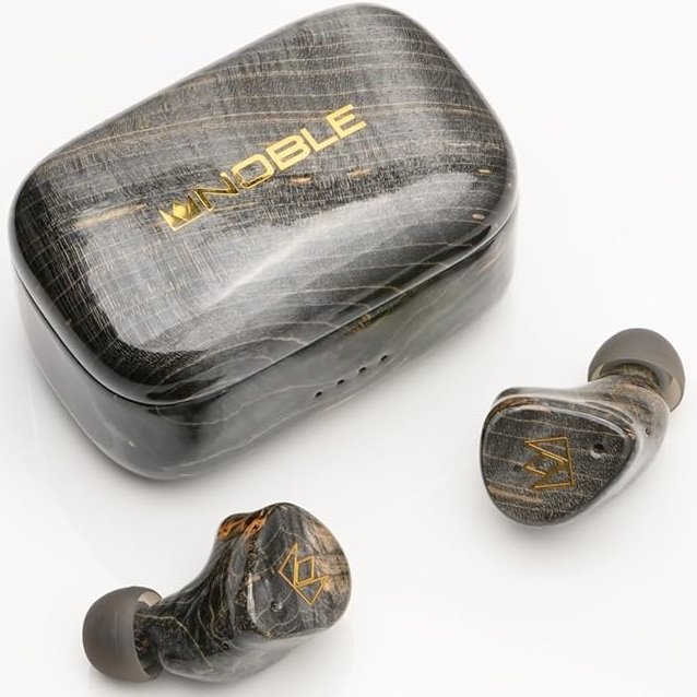 Noble Audio FoKus Prestige 3-Driver (2BA+1DD) True Wireless Bluetooth In-Ear Earphone with Mic - Black