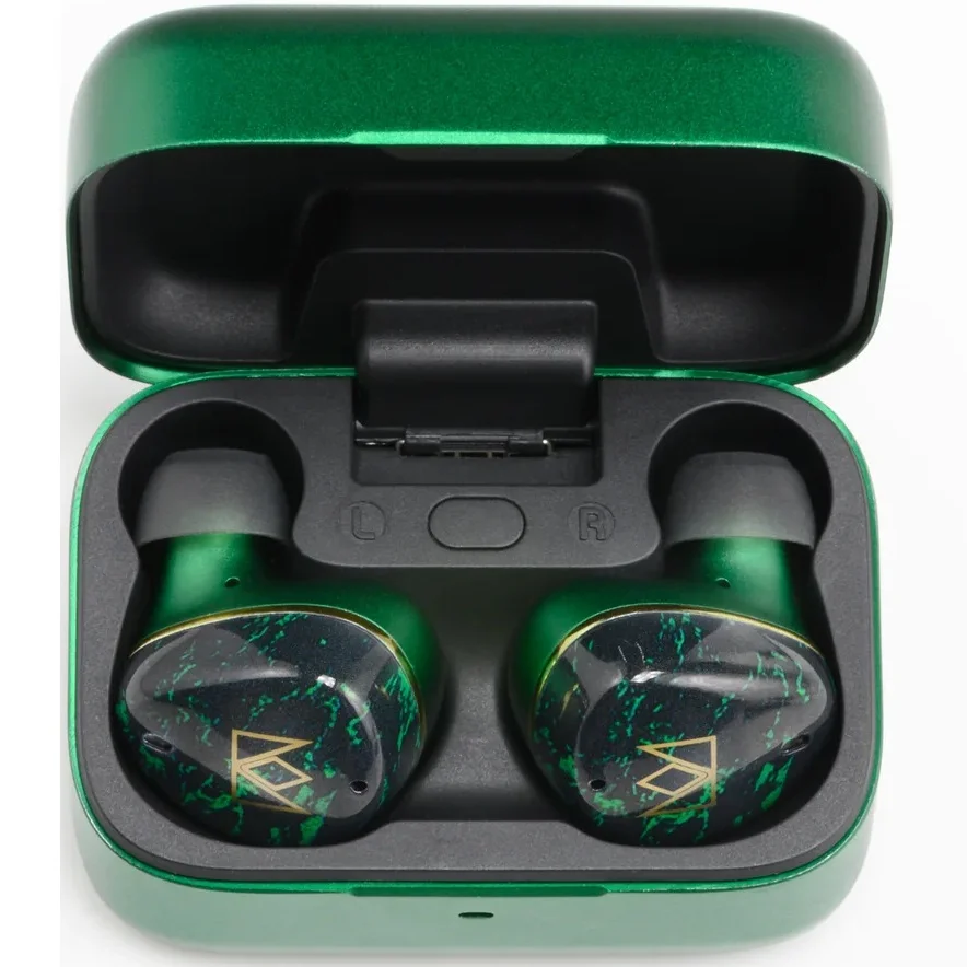 Noble Audio FoKus Rex5 5-Driver (1PMD+3BA+1DD) True Wireless Bluetooth Noise-Cancelling In-Ear Earphone with Mic - Green