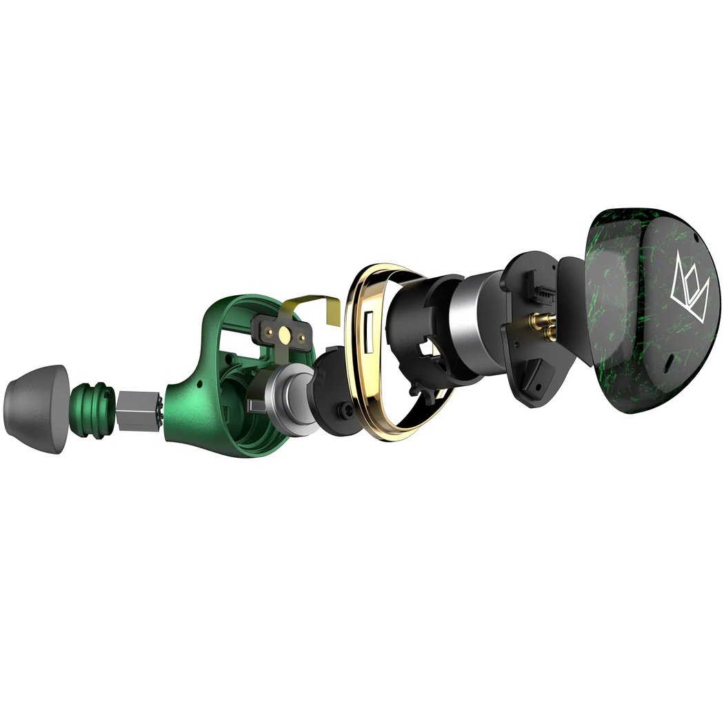 Noble Audio FoKus Rex5 5-Driver (1PMD+3BA+1DD) True Wireless Bluetooth Noise-Cancelling In-Ear Earphone with Mic