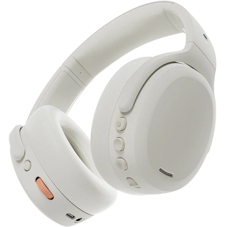 Skullcandy Crusher ANC 2 Wired/Wireless Bluetooth Noise-Cancelling Over-Ear Headphone with Mic - Bone