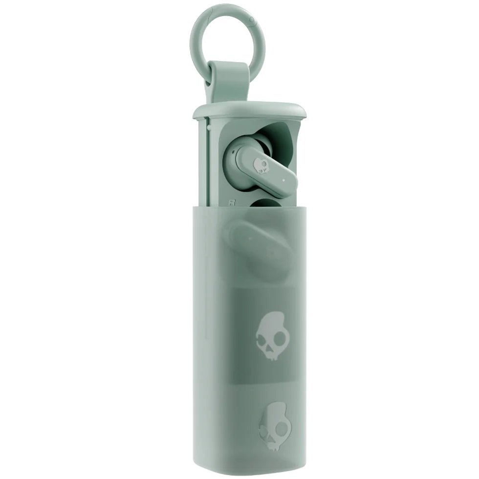 Skullcandy Dime Evo True Wireless Bluetooth In-Ear Earphones with Mic - Preppy Sage