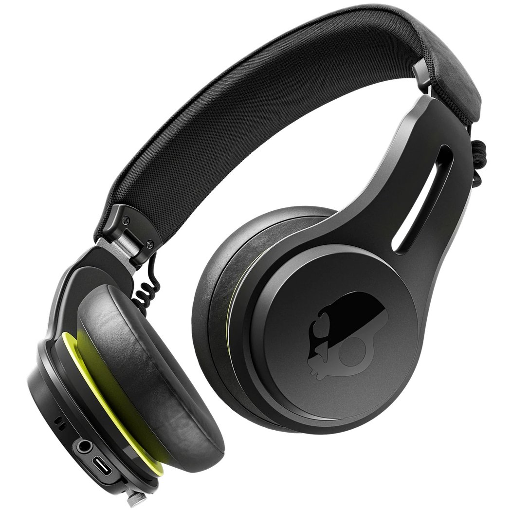 Skullcandy Icon ANC Wireless Bluetooth Noise-Cancelling Over-Ear Headphone with Mic - True Black