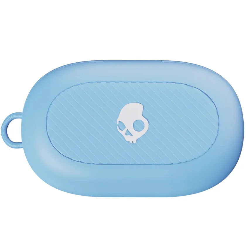 Skullcandy Push Play Active True Wireless Bluetooth In-Ear Earphones with Mic - Preppy Blue