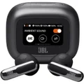 JBL Live Flex 3 True Wireless Bluetooth Noise-Cancelling On-Ear Earbuds with Mic - Black