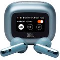 JBL Live Flex 3 True Wireless Bluetooth Noise-Cancelling On-Ear Earbuds with Mic - Blue