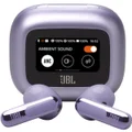 JBL Live Flex 3 True Wireless Bluetooth Noise-Cancelling On-Ear Earbuds with Mic - Purple