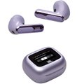 JBL Live Flex 3 True Wireless Bluetooth Noise-Cancelling On-Ear Earbuds with Mic - Purple