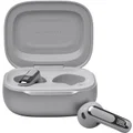 JBL Live Flex 3 True Wireless Bluetooth Noise-Cancelling On-Ear Earbuds with Mic - Silver