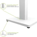 Kanto ST28W ST28 Speaker Floorstands (White)