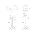 Kanto SP32PL Floor Speaker Stands (Matte Black)