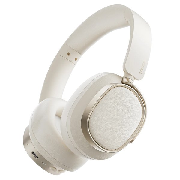 Edifier ES850NB Wired/Wireless Bluetooth Noise-Cancelling Over-Ear Headphone with Mic - Ivory Edifier ES850NB Wired/Wireless Bluetooth Noise-Cancelling Over-Ear Headphone with Mic - Ivory