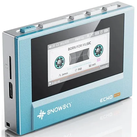 FiiO SNOWSKY ECHO MINI Digital Audio Player - Sky Blue