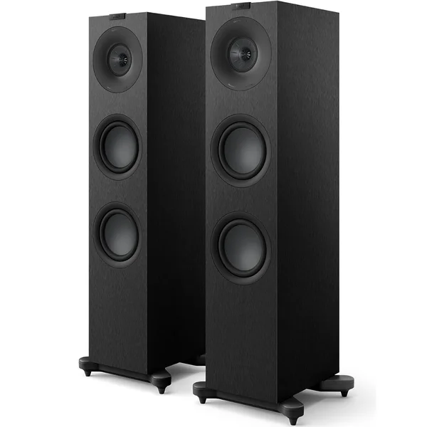 KEF Q7 Meta 3-Way Passive Floorstanding Speakers - Satin Black