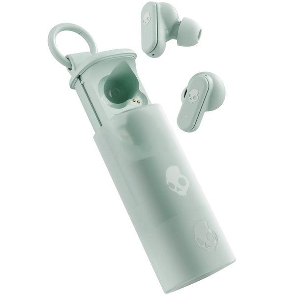 Skullcandy Dime Evo True Wireless Bluetooth In-Ear Earphones with Mic - Preppy Sage Skullcandy Dime Evo True Wireless Bluetooth In-Ear Earphones with Mic - Preppy Sage