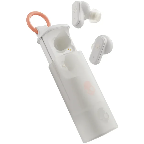 Skullcandy Dime Evo True Wireless Bluetooth In-Ear Earphones with Mic - Bone