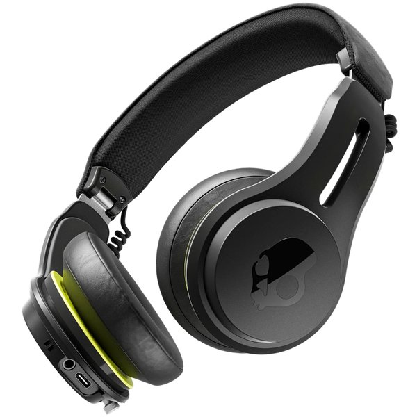 Skullcandy Icon ANC Wired/Wireless Bluetooth Noise-Cancelling On-Ear Headphone with Mic - True Black Skullcandy Icon ANC Wired/Wireless Bluetooth Noise-Cancelling On-Ear Headphone with Mic - True Black