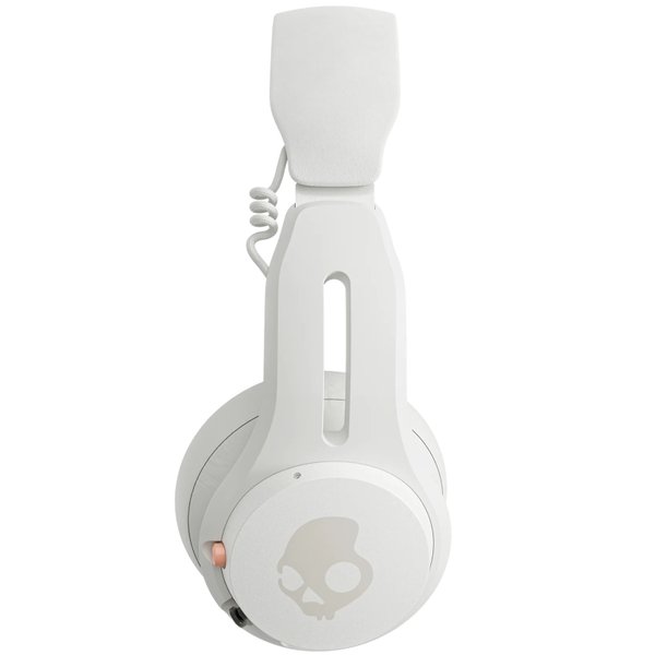 Skullcandy Icon ANC Wired/Wireless Bluetooth Noise-Cancelling On-Ear Headphone with Mic - Bone/Orange Skullcandy Icon ANC Wired/Wireless Bluetooth Noise-Cancelling On-Ear Headphone with Mic - Bone/Orange