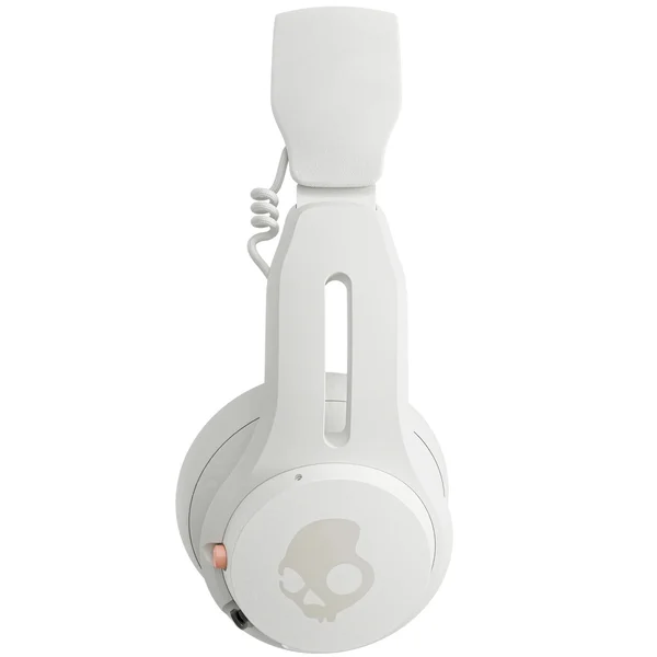 Skullcandy Icon ANC Wired/Wireless Bluetooth Noise-Cancelling On-Ear Headphone with Mic - Bone/Orange