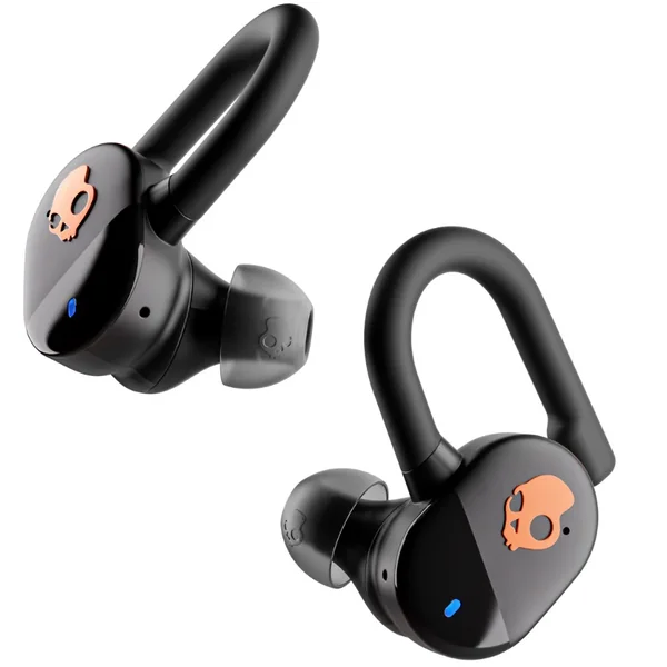 Skullcandy Push Play Active True Wireless Bluetooth In-Ear Earphones with Mic - Black/Orange