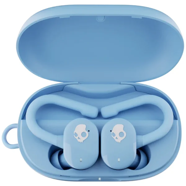 Skullcandy Push Play Active True Wireless Bluetooth In-Ear Earphones with Mic - Preppy Blue