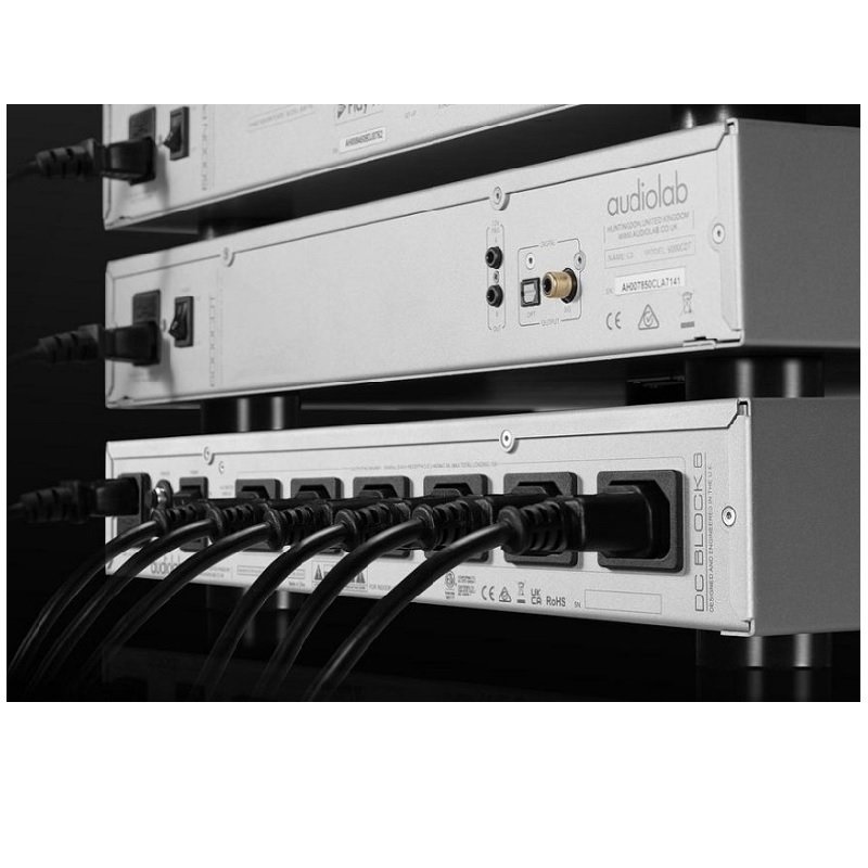 Audiolab DC Block 6 Direct Current Blocker (Silver)