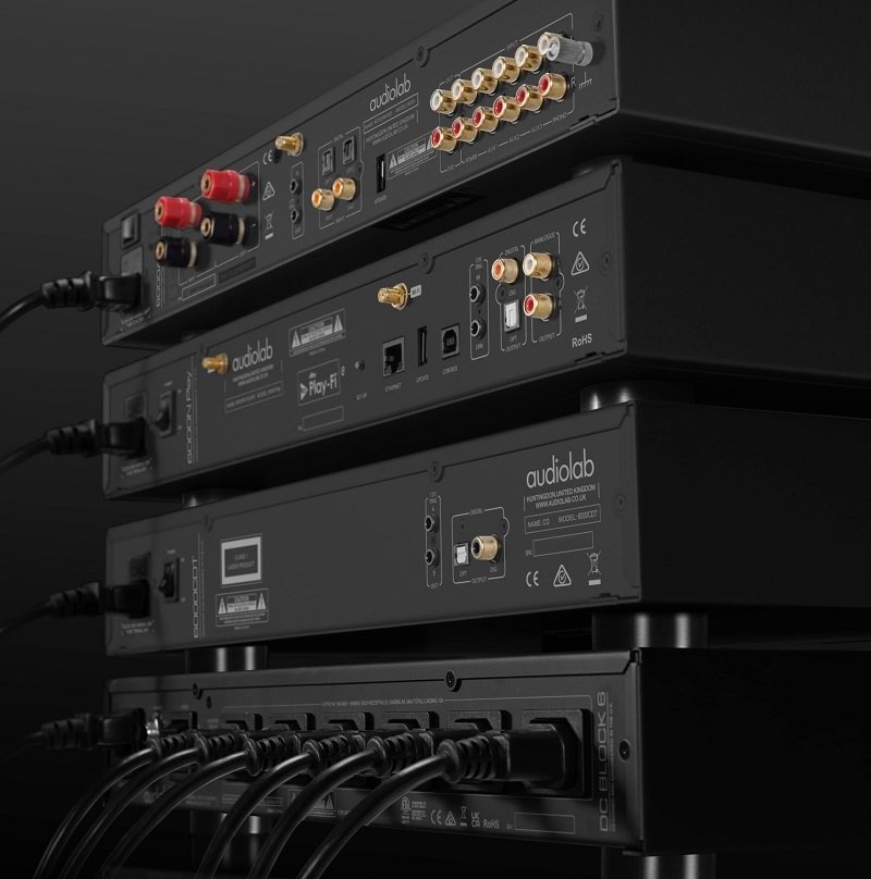 Audiolab DC Block 6 Direct Current Blocker (Black)