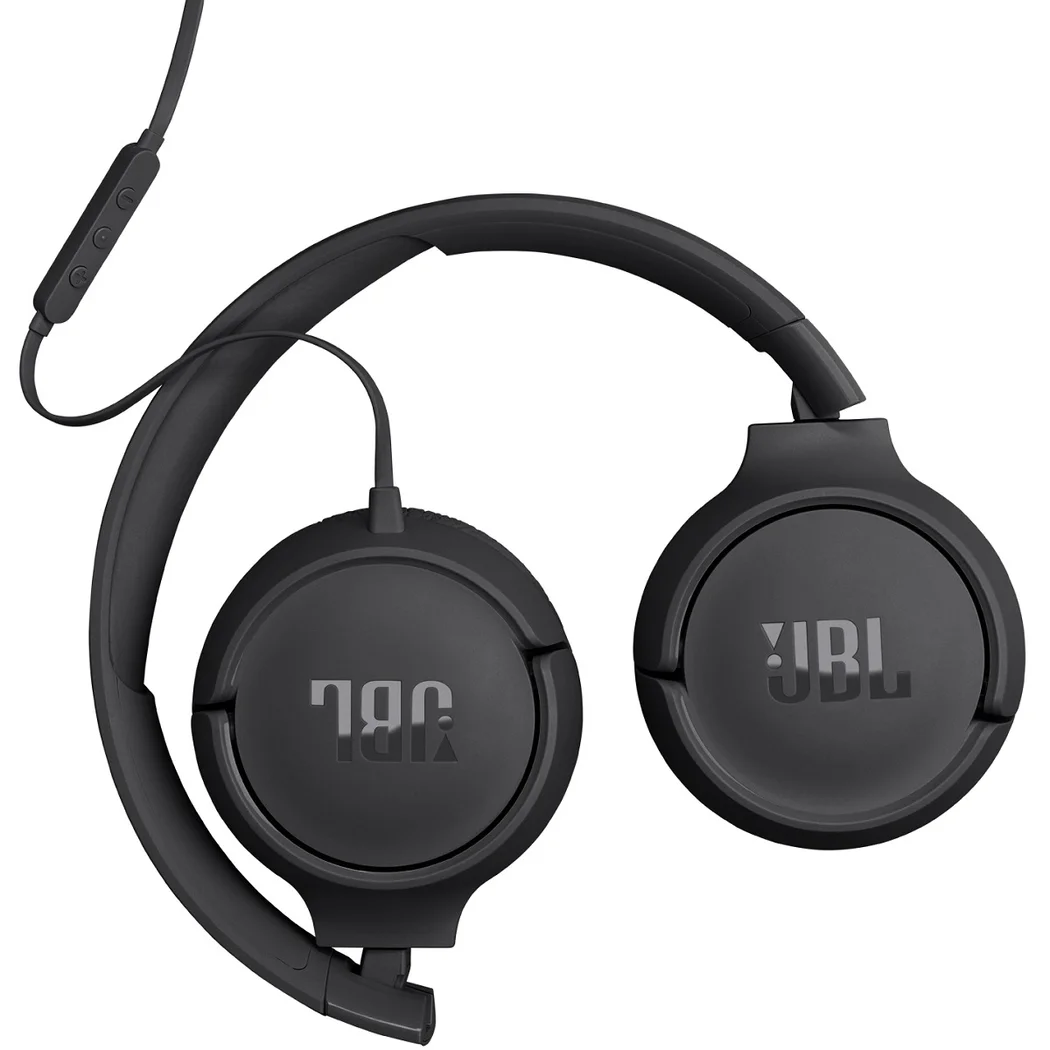 JBL Tune 520C USB-C High-Res Headphone with Microphone (Black)