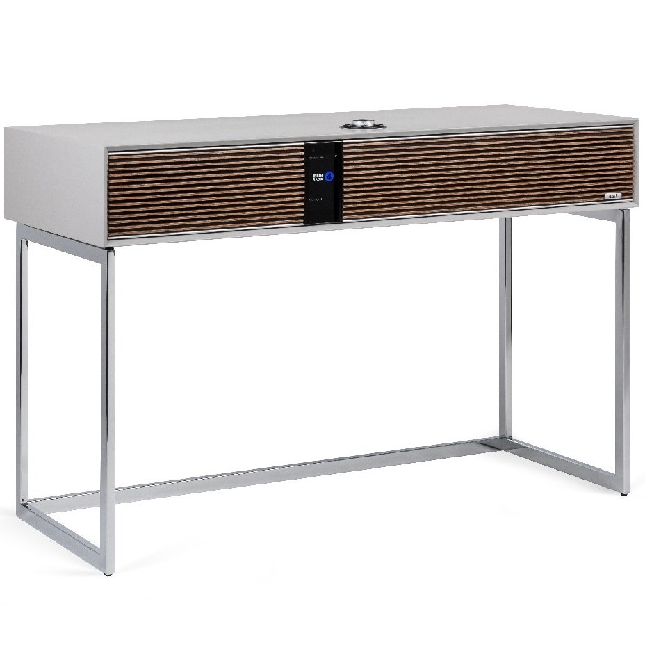 Ruark R810 Multi-Room Wireless Bluetooth/WiFi Desktop Speaker & FM Radio (with HDMI & Phono) - Soft Grey