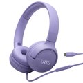 JBL Tune 520C USB-C High-Res Headphone with Microphone (Purple)
