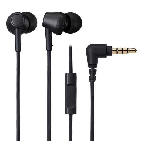 Audio-Technica ATH-CK350XiS In-Ear Earphone with Mic - Black Audio-Technica ATH-CK350XiS In-Ear Earphone with Mic - Black