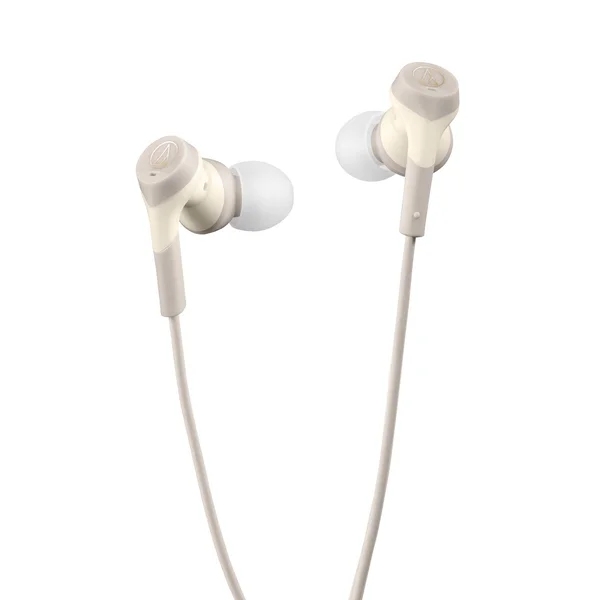 Audio-Technica ATH-CKS330NC Noise-Cancelling USB-C In-Ear Earphone with Mic - Beige