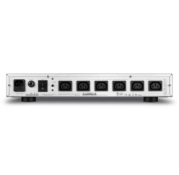 Audiolab DC Block 6 Direct Current Blocker Power Conditioner with Surge Protection - Silver